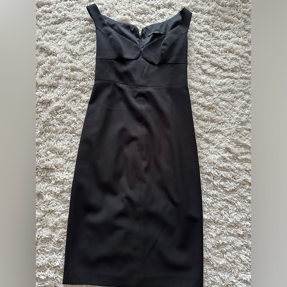 Black Halo sleeveless midi dress size 6